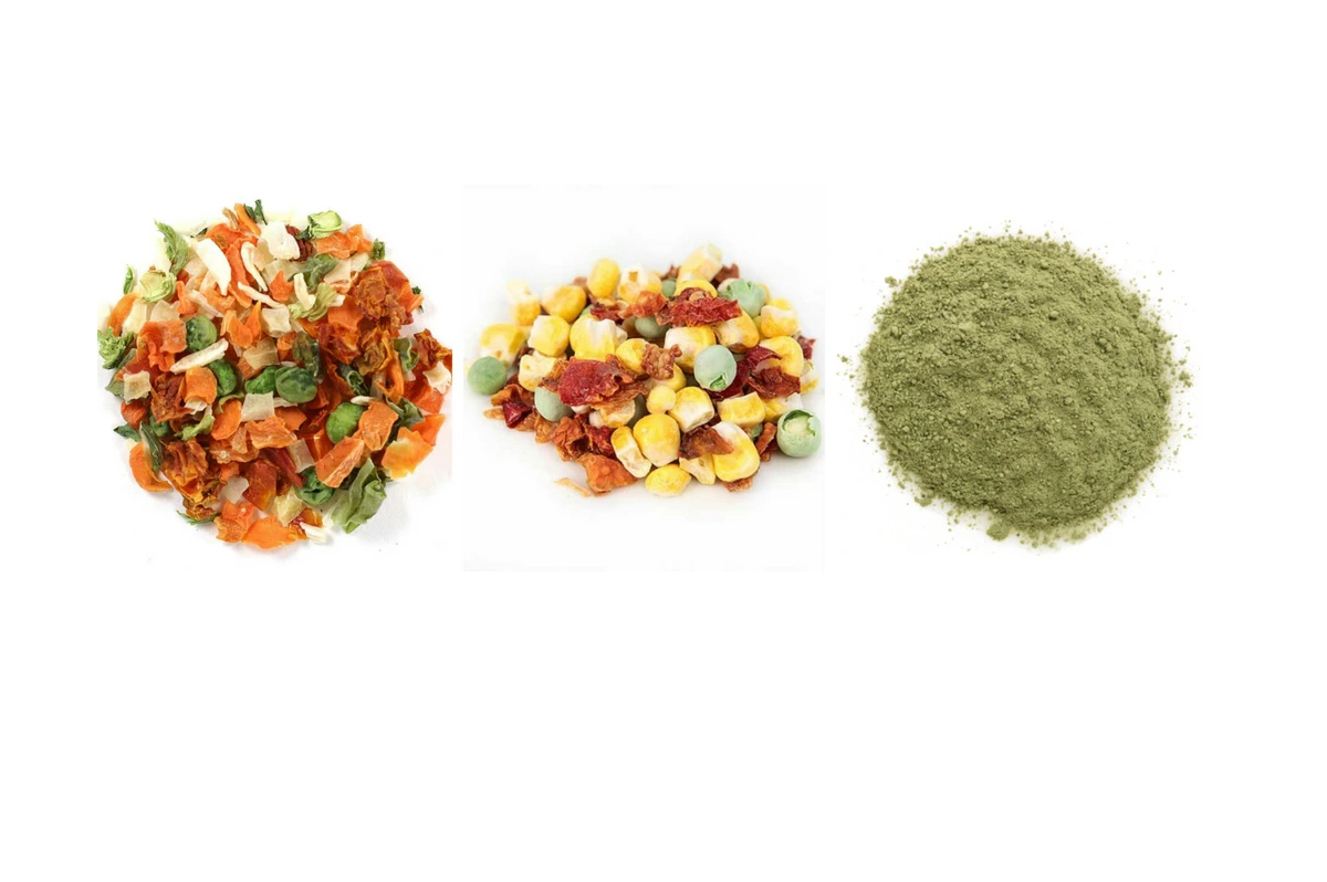urgent of dehydrated vegetables and powders