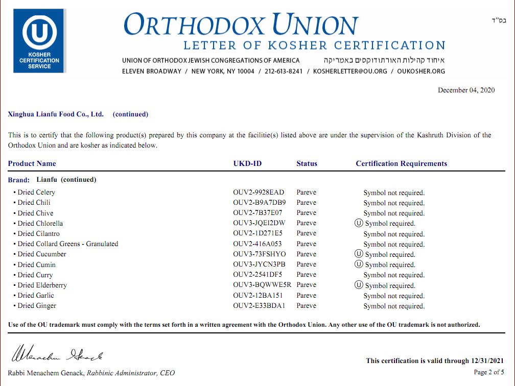Orthodox Union Kosher