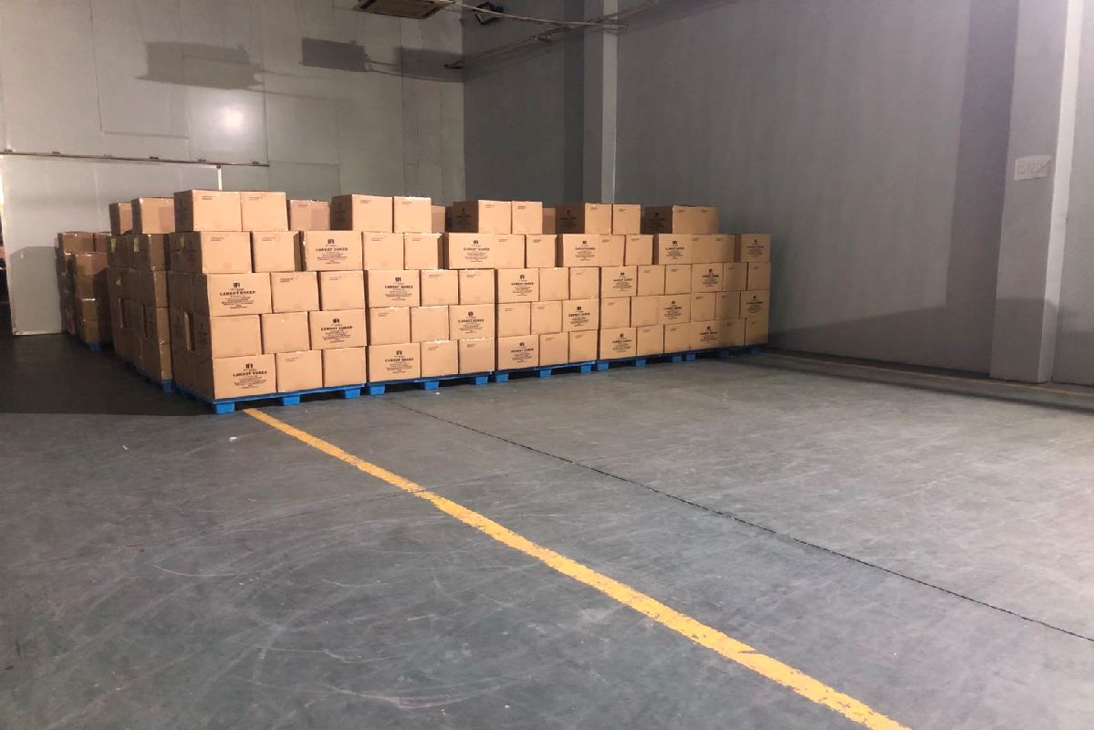 Perfect packing for dried vegetables
