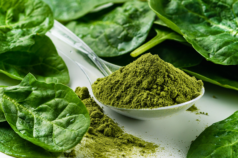 Spinach powder