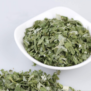Dehydrated Leek Flakes (Green & White, All Green), dried leek flakes