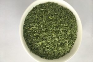 Dehydrated Leek Flakes (Green & White, All Green), dried leek flakes