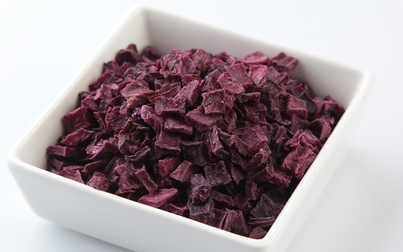 Dehydrated Purple Sweet Potato Dice, Dried Purple Sweet Potato Dices