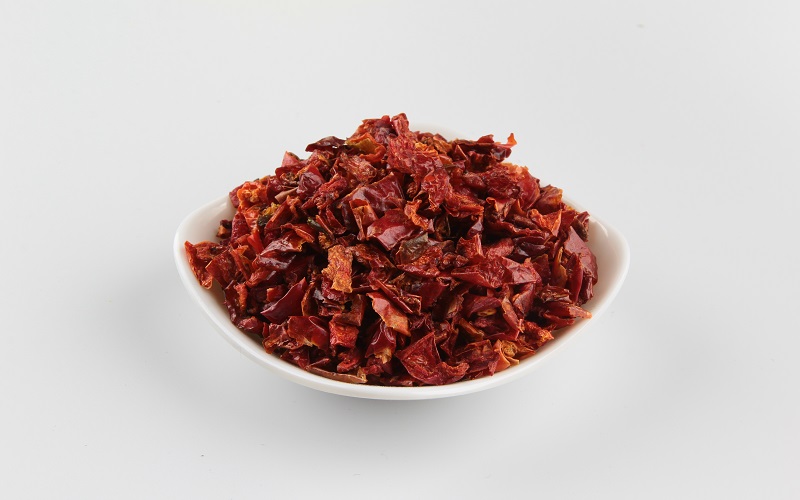 Dehydrated Red Bell Pepper Flake, Dried Red Bell Pepper Dice
