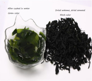 Dried seaweed flake, Dried wakame flake