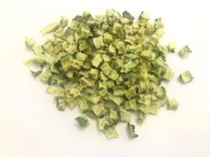 FREEZE DRIED CUCUMBERS DICED 1/4″, Freeze Dried Cucumber Pieces